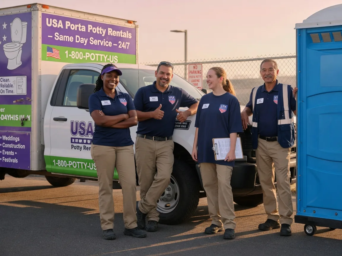 Porta Potty Rental company in Leaf River, IL
