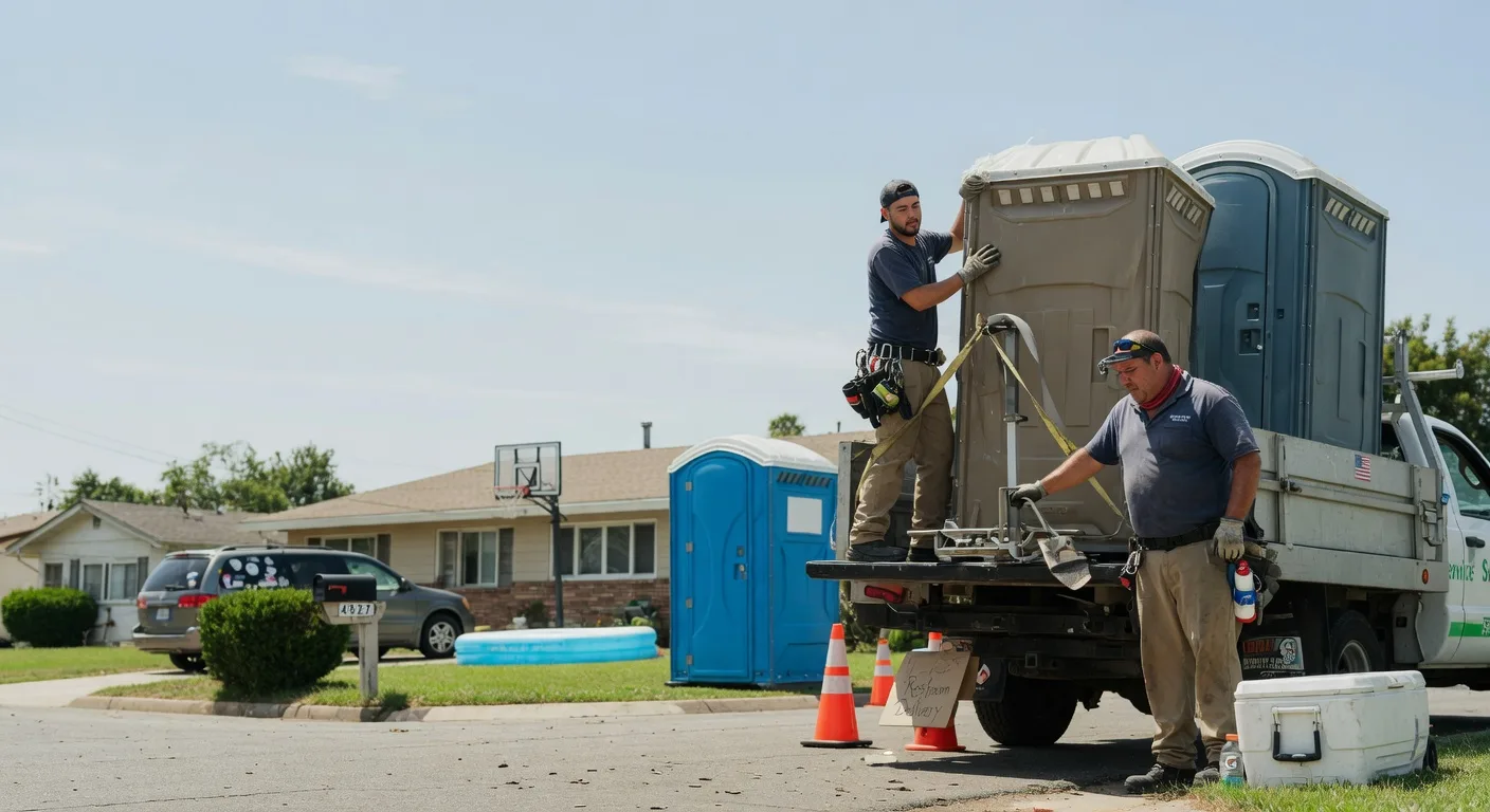 Porta Potty Rental in Leaf River, IL near me