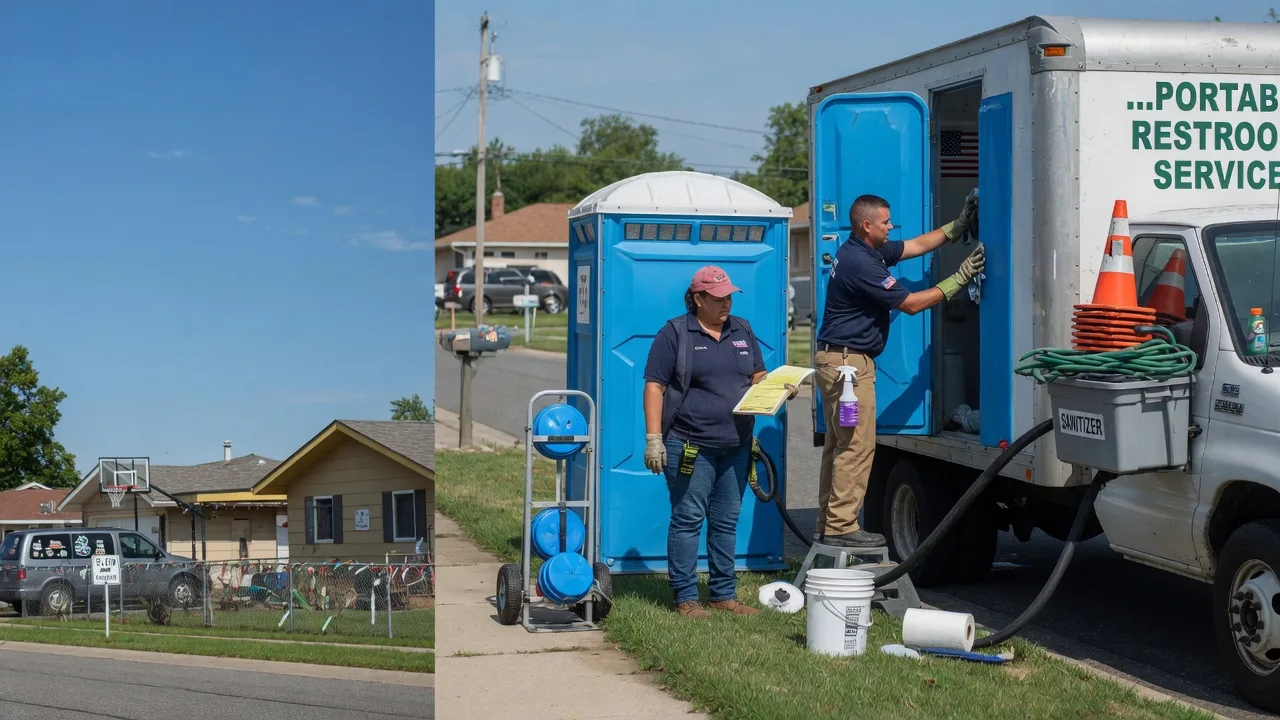 Portable Toilet Rental in Leaf River, IL near me